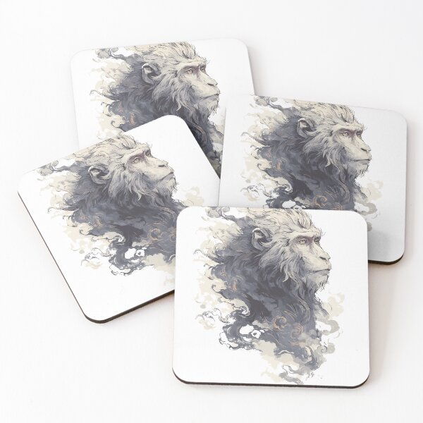 Item preview, Snow Japanese Macaque Art designed and sold by bapupa.