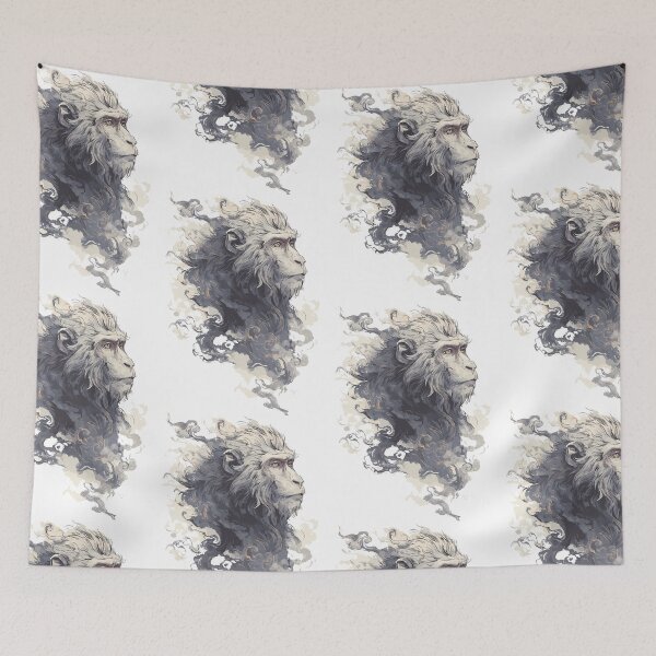 Item preview, Snow Japanese Macaque Art designed and sold by bapupa.