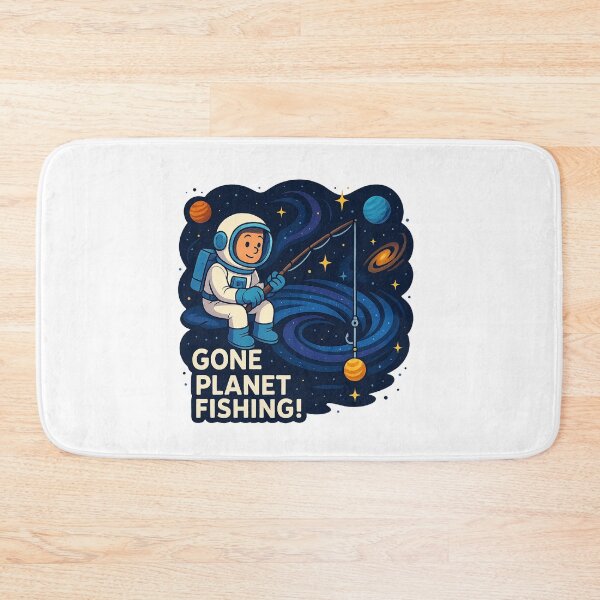 Item preview, Planet Fishing Adventure designed and sold by HEERMANArt.