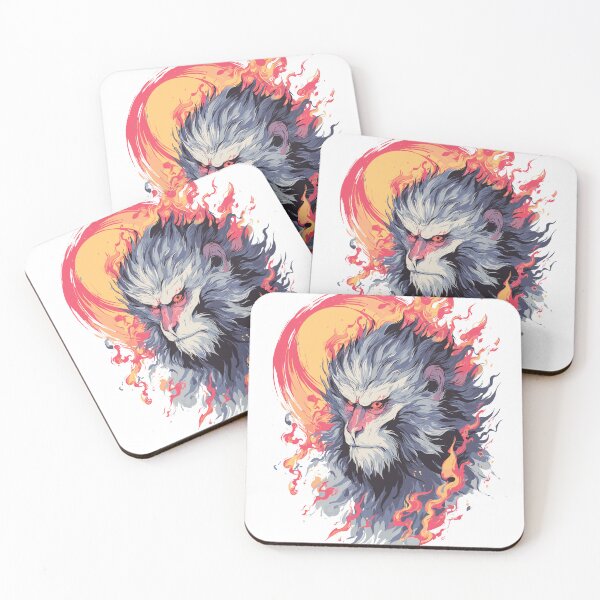 Item preview, Wild Japanese Macaque Art designed and sold by bapupa.