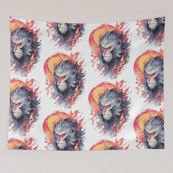 Item preview, Wild Japanese Macaque Art designed and sold by bapupa.