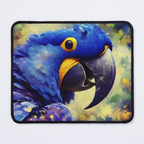 Item preview, Hyacinth Macaw Art #17 | Blue Macaw Lovers designed and sold by ksgraphics222.
