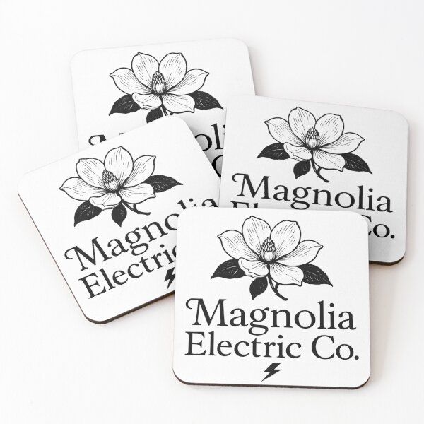 Item preview, Magnolia Electric Co. Flower designed and sold by Wanderdreaming.