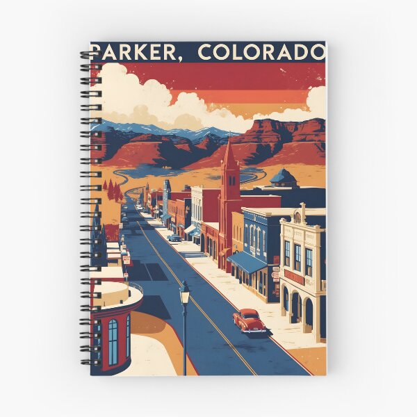 Item preview, Parker Colorado USA Vintage Travel Tourism  designed and sold by TravelersGems.