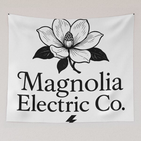 Item preview, Magnolia Electric Co. Flower designed and sold by Wanderdreaming.
