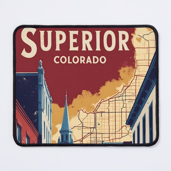 Item preview, Superior Colorado USA Vintage Travel Tourism  designed and sold by TravelersGems.