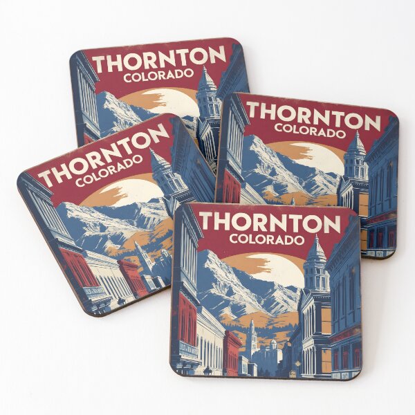 Item preview, Thornton Colorado USA Vintage Travel Tourism  designed and sold by TravelersGems.
