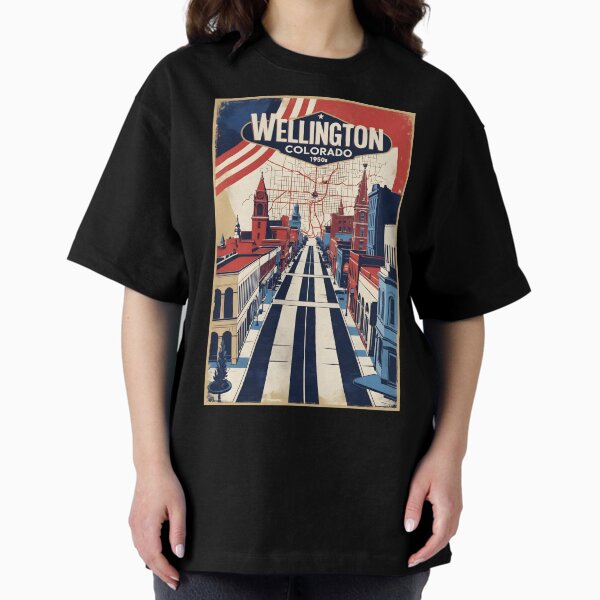 Item preview, Wellington Colorado USA Vintage Travel Tourism  designed and sold by TravelersGems.
