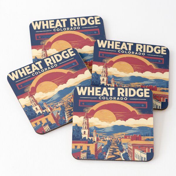 Item preview, Wheat Ridge Colorado USA Vintage Travel Tourism  designed and sold by TravelersGems.