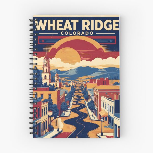 Item preview, Wheat Ridge Colorado USA Vintage Travel Tourism  designed and sold by TravelersGems.