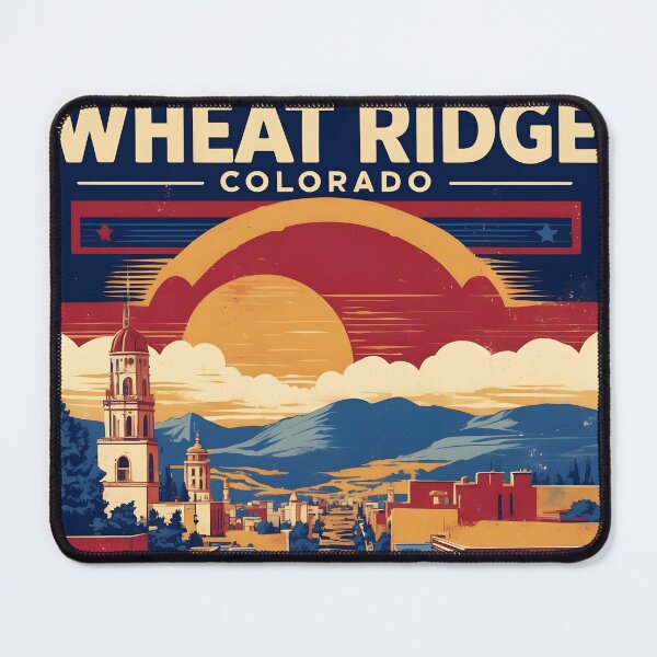 Item preview, Wheat Ridge Colorado USA Vintage Travel Tourism  designed and sold by TravelersGems.