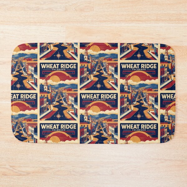 Item preview, Wheat Ridge Colorado USA Vintage Travel Tourism  designed and sold by TravelersGems.