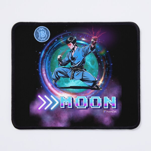 Item preview, Crypto Warrior – To the Moon (Cyberpunk Style) designed and sold by Silvernuit.