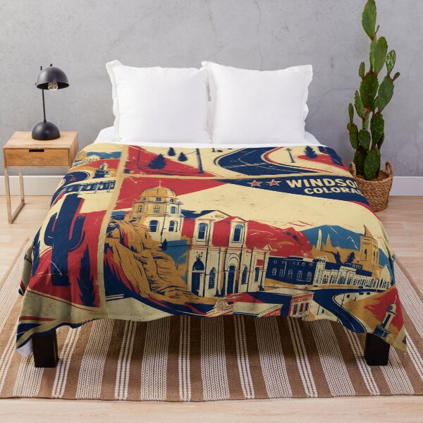 Item preview, Windsor Colorado USA Vintage Travel Tourism designed and sold by TravelersGems.