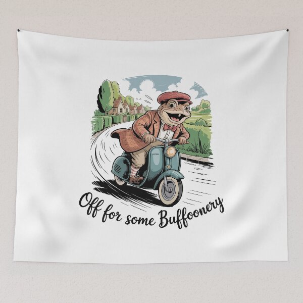 Item preview, Toad Off For Some Buffoonery Meme designed and sold by kudostees.
