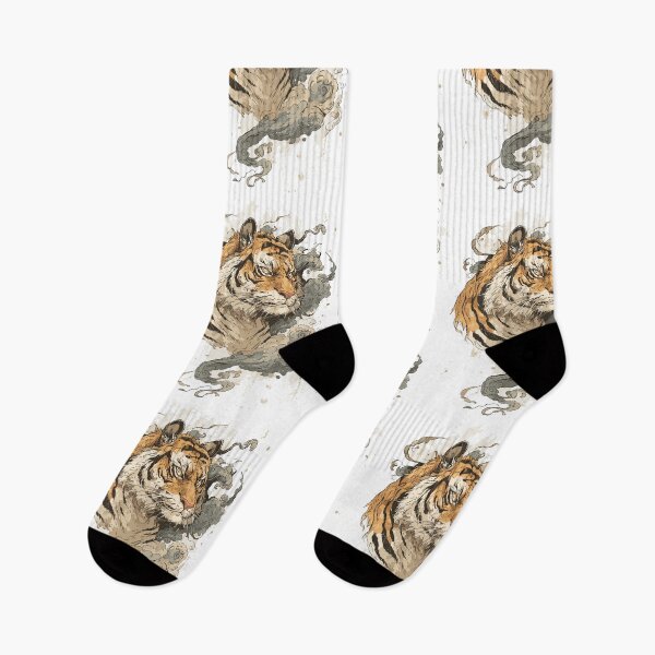 Item preview, Majestic Japanese Tiger Art designed and sold by bapupa.