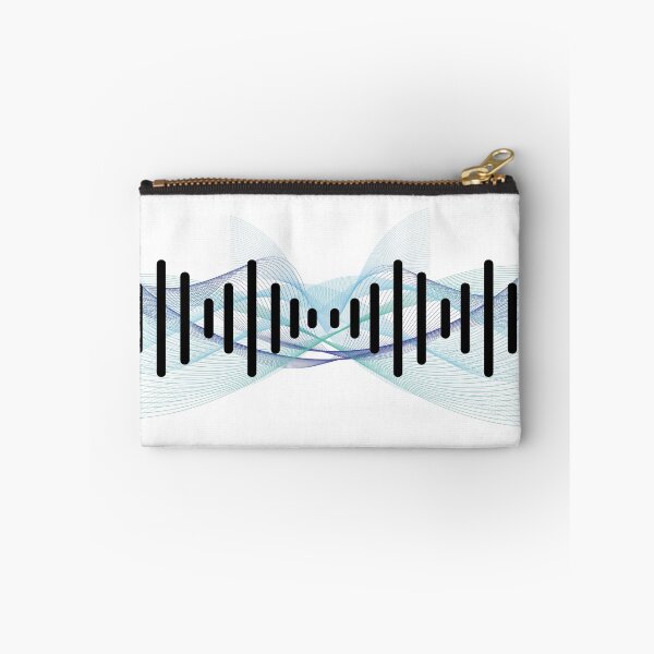 Item preview, Feel the Sound – Abstract Music Waveform Art for Audio Lovers designed and sold by Kabootri.