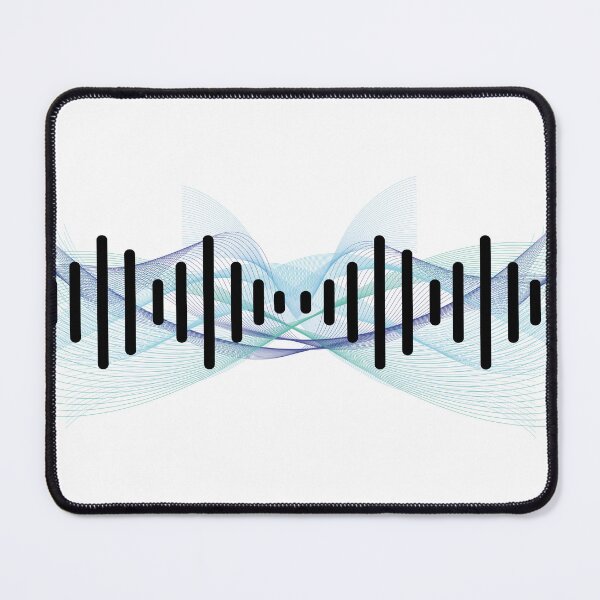 Item preview, Feel the Sound – Abstract Music Waveform Art for Audio Lovers designed and sold by Kabootri.