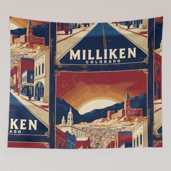 Item preview, Milliken Colorado USA Vintage Travel Tourism designed and sold by TravelersGems.