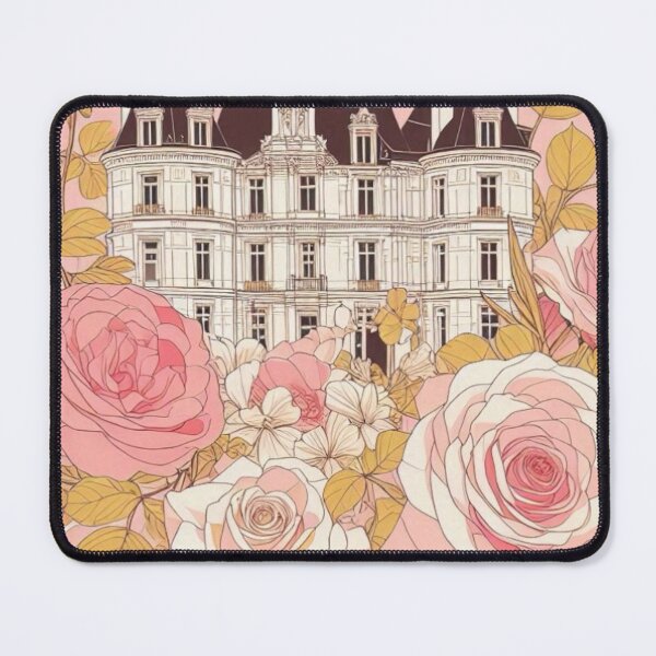Item preview, Minimalist French Castle - Modern Chateaucore Aesthetic Wall Art designed and sold by Sugar Wisdom .