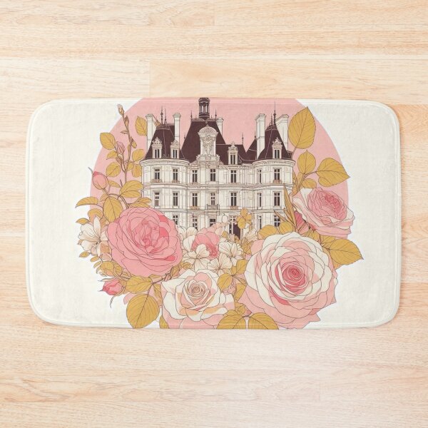Item preview, Minimalist French Castle - Modern Chateaucore Aesthetic Wall Art designed and sold by Sugar Wisdom .