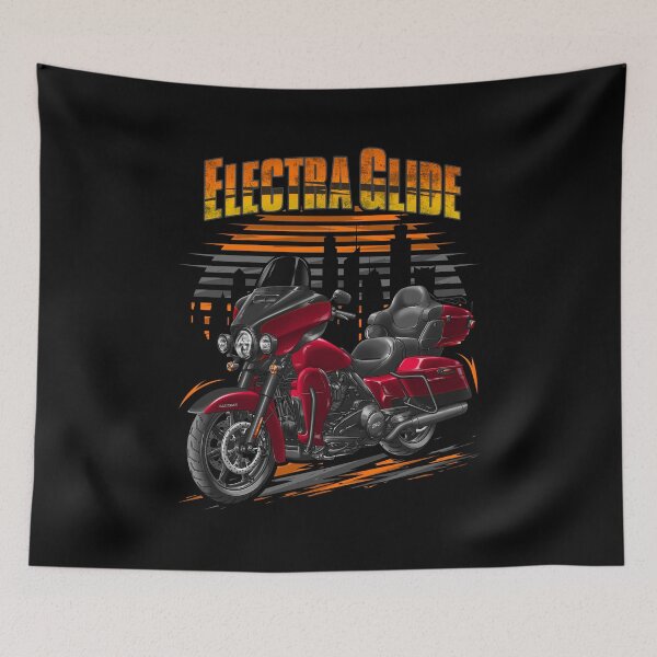 Item preview, Motorcycle Ultra Limited FLHTK 2021 (Billiard Red & Vivid Black - Black Finish) for Motorcycle Riders designed and sold by MotoApparelHub.