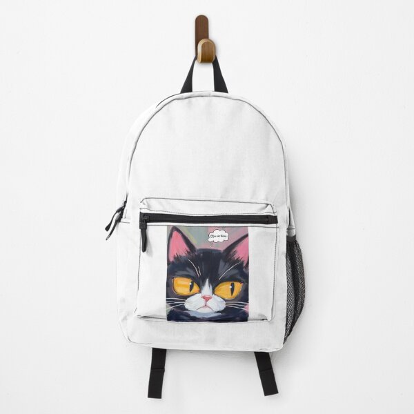 Item preview, Serious Cat: Monday Again designed and sold by lunadesignsmoon.