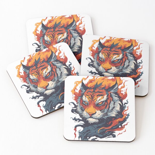 Item preview, Symbolic Japanese Tiger Art designed and sold by bapupa.