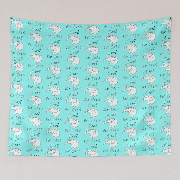 Item preview, Cool Cat, light blue designed and sold by BellaBees.