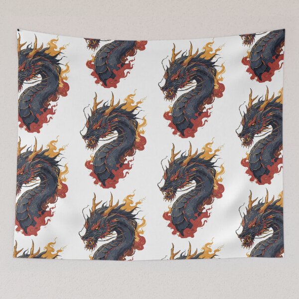 Item preview, Japanese Dragon Art designed and sold by bapupa.