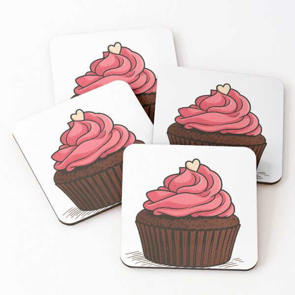 Item preview, Sweet Cartoon Cupcake Illustration on Transparent Background designed and sold by Pacika.