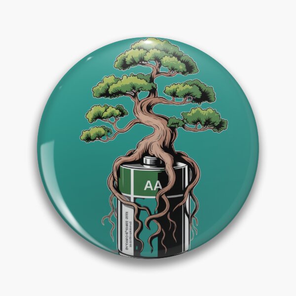 Item preview, Saving Batteries Going Green – Eco-Friendly Funny Quote Design  designed and sold by FeelCreations.
