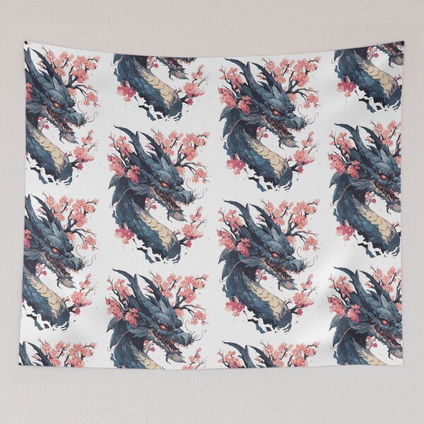 Item preview, Celestial Japanese Dragon Art designed and sold by bapupa.