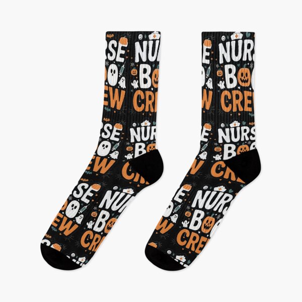 Item preview, Nurse Boo Crew | Halloween Healthcare Hero | Spooky RN LPN Medical Professional designed and sold by Wakie-Wakie.