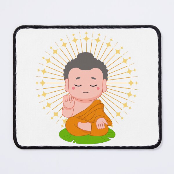 Item preview, The Serene Child Buddha – Blissful Meditation in Innocence designed and sold by NalayakNobita.