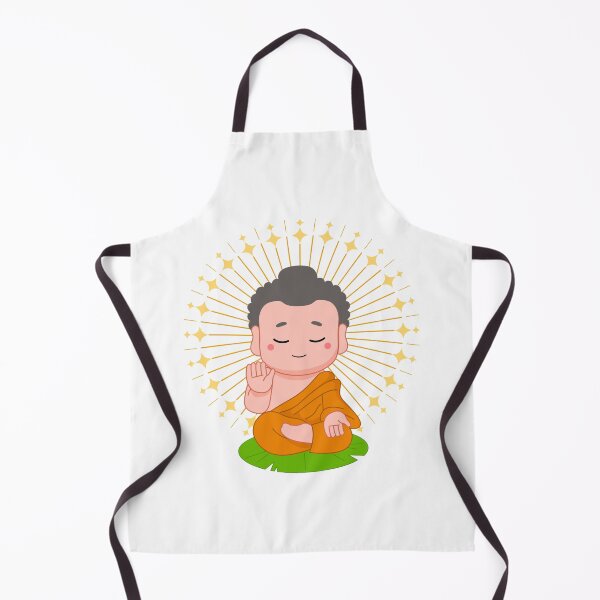 Item preview, The Serene Child Buddha – Blissful Meditation in Innocence designed and sold by NalayakNobita.