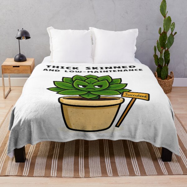 Item preview, Succulent – Thick-Skinned and Low-Maintenance - Character designed and sold by EdgyEdgeArt.