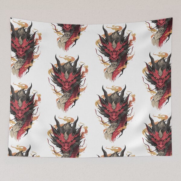 Item preview, Mythical Japanese Dragon Art designed and sold by bapupa.