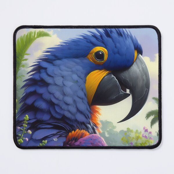 Item preview, Hyacinth Macaw Art #19 | Blue Macaw Lovers designed and sold by ksgraphics222.