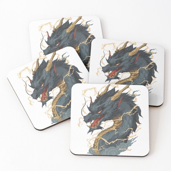 Item preview, Ancient Japanese Dragon Art designed and sold by bapupa.