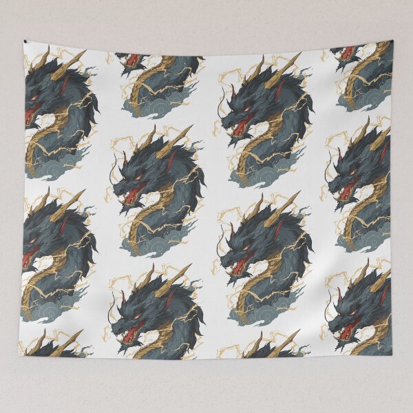 Item preview, Ancient Japanese Dragon Art designed and sold by bapupa.