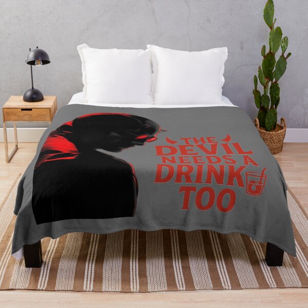 Item preview, The Devil Needs a Drink Too – Midnight Sobriety designed and sold by LoomisDreams.