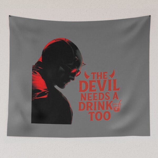 Item preview, The Devil Needs a Drink Too – Midnight Sobriety designed and sold by LoomisDreams.