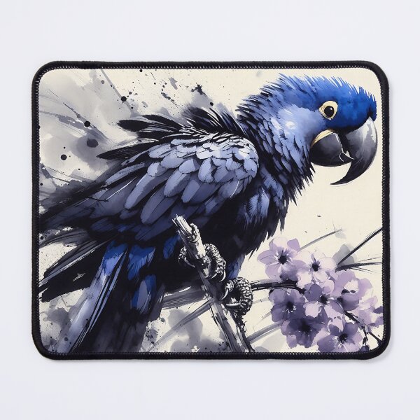 Item preview, Hyacinth Macaw Art #20 | Blue Macaw Lovers designed and sold by ksgraphics222.