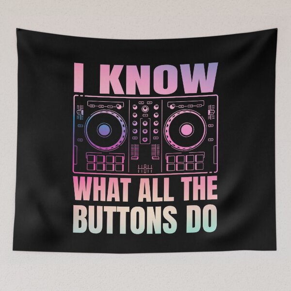 Item preview, Funny DJ Art Men Women Music Producer Disc Jockey designed and sold by SakuraPxl.