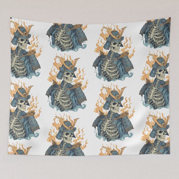 Item preview, Spectral Japanese Gashadokuro Yokai designed and sold by bapupa.
