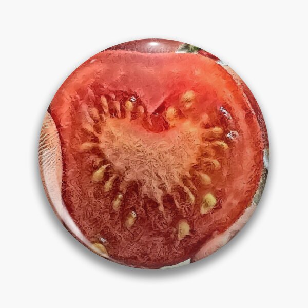 Item preview, Tomato Love Heart – Nature’s Romantic Surprise | Unique Food Art Photo designed and sold by NatureChampion.