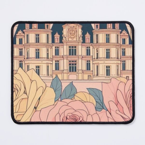 Item preview, Minimalist French Castle - Modern Chateaucore Aesthetic Wall Art designed and sold by Sugar Wisdom .