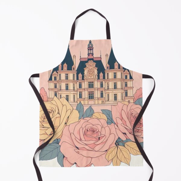 Item preview, Minimalist French Castle - Modern Chateaucore Aesthetic Wall Art designed and sold by Sugar Wisdom .