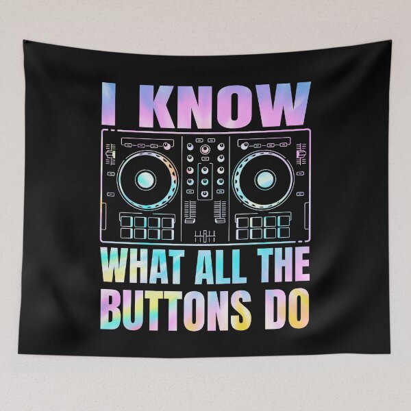 Item preview, Funny DJ Art Men Women Music Producer Disc Jockey designed and sold by SakuraPxl.